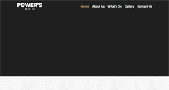 Desktop Screenshot of powersbar.co.uk